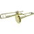 Trombone De Pisto Tenor Tb 200pd Laqueado Dourado Com Case New York [F097] - Imagem 1