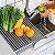Escorredor De Pia Dobrável Portátil Aço Inox 47x30cm [F102] - Imagem 3