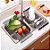 Escorredor De Pia Dobrável Portátil Aço Inox 47x30cm [F102] - Imagem 8