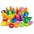 Brinquedo Interativo Infantil Coloridos Parafuso Encaixar [F102] - Imagem 2