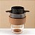 Mini Coador Portátil De Café Reutilizável Inox Sem Filtro [F102] - Imagem 5