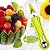Fatiador De Frutas 4 Em 1 Cortador Melância Melão Aço Inox [F102] - Imagem 6