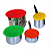 Kit Tampas Silicone De Sucção 4 Peças à Vácuo Coloridas Código: Sto654 [F102] - Imagem 5