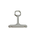 Suporte Tubo Cabideiro Central Aereo Oval Oblongo Branco C 1 [F031] - Imagem 2