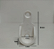 Suporte Tubo Cabideiro Oval Oblongo C 6 Pc Branco Plastico [F031] - Imagem 3