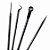 Kit 4 Ferramentas Extrator De Cravo Em Inox Com Estojo [F102] - Imagem 1