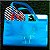 Bolsa E Esteira De Praia Impermeável - Azul [F102] - Imagem 3