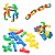 Brinquedo De Montar Interativo Blocos Infantil Colorido [F102] - Imagem 1