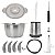 Triturador  De Alimentos - Eletrico Inox Profissional 110v [F102] - Imagem 2