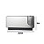 Relogio Alarme Led Espelhado Usb Com Projetode De Hora Preto [F102] - Imagem 7