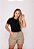 Shorts Cargo Feminino Bege Escuro Ref 7947 [F075] - Imagem 1