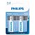 2 Pilhas Alcalinas D Philips [F108] - Imagem 1