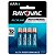 4 Pilhas Alcalinas Aaa Rayovac [F108] - Imagem 1