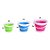 Balde Retratil Dobravel Silicone Portatil 5 Litros [F102] - Imagem 7