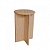 Banco Tampo Redondo 45cm Em Mdf Madeirado [F031] - Imagem 1