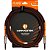 Cabo Para Instrumentos Player P10 Textil 3m Marrom Hayonik [F003] - Imagem 1