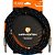 Cabo Para Instrumentos Player P10 Textil 5m Preto/Azul Hayonik [F003] - Imagem 1