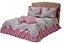 Kit Colcha Cobre Leito Belize Casal King Size 06 Pçs Rosa [F101] - Imagem 2
