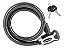 Cadeado Bike Aço Reforçado Elleven Com Chave 80cm X 15mm [F109] - Imagem 2