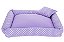 Cama Pet Cachorro Ou Gato Poa Tam: M Lilás [F101] - Imagem 1