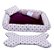 Kit Cama Pet Cachorro Ou Gato Realeza Rosa Tam: G 04 Peças [F101] - Imagem 1