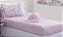 Jogo De Cama Lençol Solteiro Nuvem Rosa 03 Peças [F101] - Imagem 3