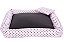 Cama Pet Cachorro Ou Gato Poa Porte Grande Marrom E Rosa [F101] - Imagem 1