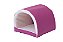 Cama Pet Para Cachorro Ou Gato Iglu Toca Sherpa Pink [F101] - Imagem 1
