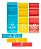 Kit 3 Bands 3 Mini Bands 3 Azul [F109] - Imagem 1