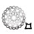 Disco Freio Dianteiro Gp7 Cg 150 09/15 Prata 320mm Oversize [F016] - Imagem 1