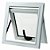 Janela Maxiar Alto Padrão Esquadria Brasil Vetx 45x45 Branco [F123] - Imagem 1