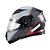 Capacete Texx Esc Gladiator V3 Makan Cinz Verm Bril 62 [F016] - Imagem 3