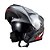 Capacete Texx Esc Gladiator V3 Makan Cinz Verm Bril 62 [F016] - Imagem 9