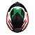 Capacete Texx Fechado Hawk Ride Verd Verm Branc Pret 60 [F016] - Imagem 8