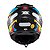Capacete Texx Fechado Hawk Ride Azul Verd Verm Pret 62 [F016] - Imagem 5
