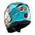 Capacete Texx Fechado Hawk Orc Turquesa 56 [F016] - Imagem 4