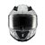 Capacete Texx Fechado Hawk Fury Cinza Amare Verm 62 [F016] - Imagem 1