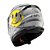 Capacete Texx Fechado Hawk Fury Cinza Amare Verm 60 [F016] - Imagem 4