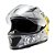 Capacete Texx Fechado Hawk Fury Cinza Amare Verm 60 [F016] - Imagem 7