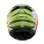 Capacete Texx Fechado Hawk Fury Verd Amare Verm 56 [F016] - Imagem 5
