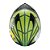 Capacete Texx Fechado Hawk Fury Verd Amare Verm 56 [F016] - Imagem 8