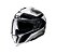 Capacete Hjc I90 Lark Preto Branco E Cinza E Preto 56 [F016] - Imagem 1