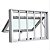Janela Maxiar Esquadria Brasil Vetx 40x40 Preto Grade [F123] - Imagem 3