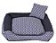 Cama Pet Cachorro Ou Gato Chevron Azul Tam: M [F101] - Imagem 1