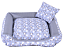 Cama Pet Cachorro Ou Gato Colorê Azul Tam: M [F101] - Imagem 1