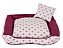 Cama Pet Cachorro Ou Gato Realeza Rosa Tam: P [F101] - Imagem 1