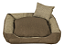 Cama Pet Para Cães E Gatos Bege / Marrom Porte Médio [F101] - Imagem 1