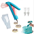 Caneta Decorativa Bolo Doces Cupcakes Bicos Saco Confeitaria [F102] - Imagem 2