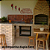 Cantinho Do Churrasco Em Mdf Natural [F031] - Imagem 3