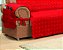 Capa Protetora De Sofa Microfibra 02 E 03 Lugares Vermelho [F101] - Imagem 2